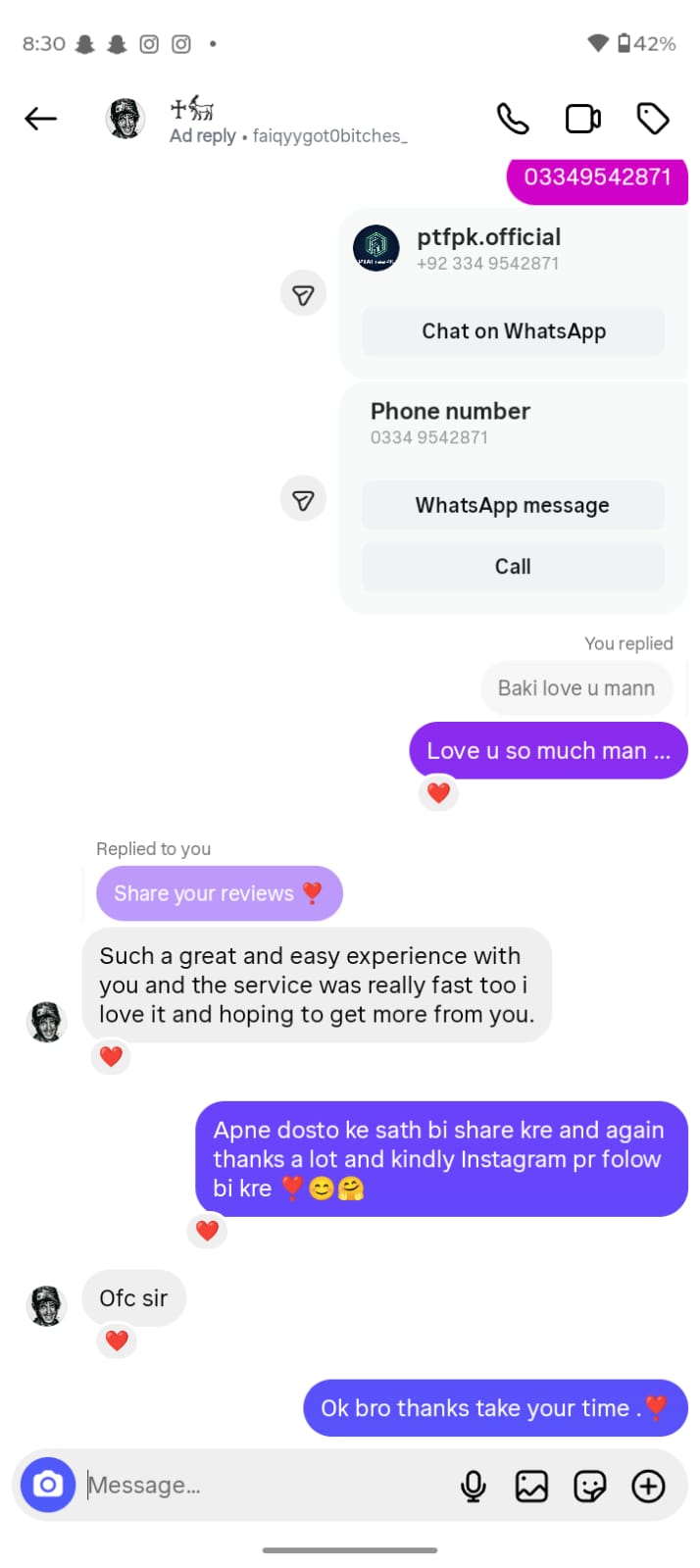 Client Review