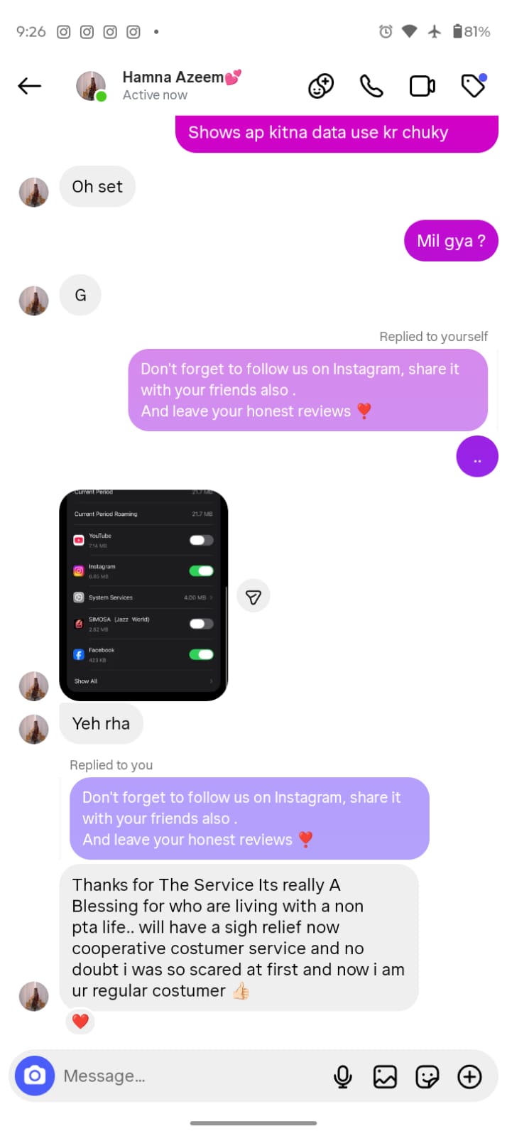 Client Review
