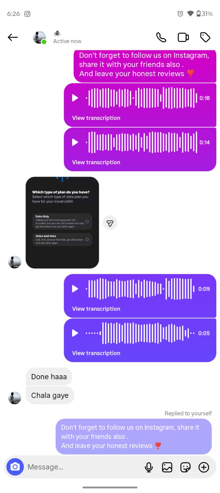 Client Review