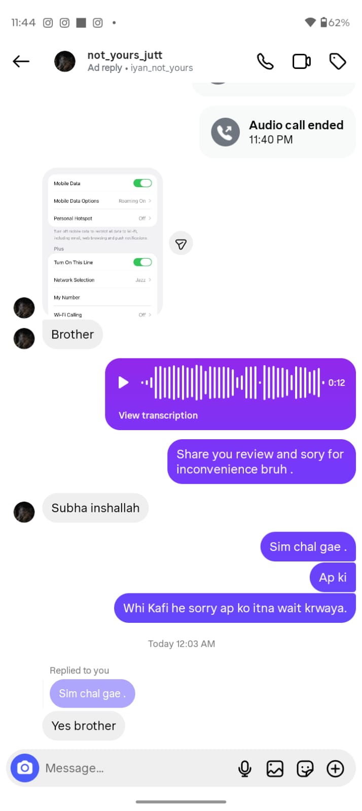 Client Review