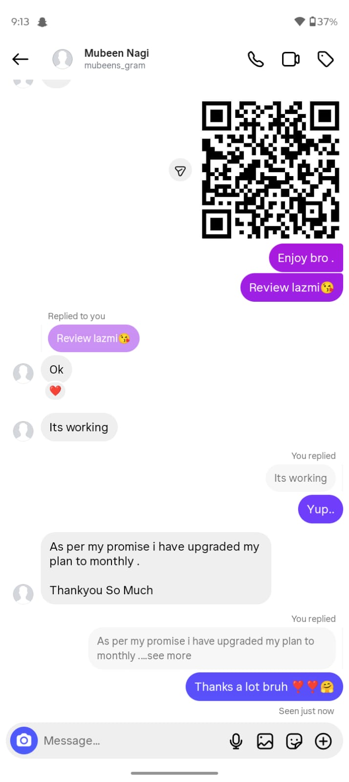 Client Review